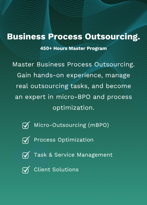 Program > Business Process Outsourcing Master Program