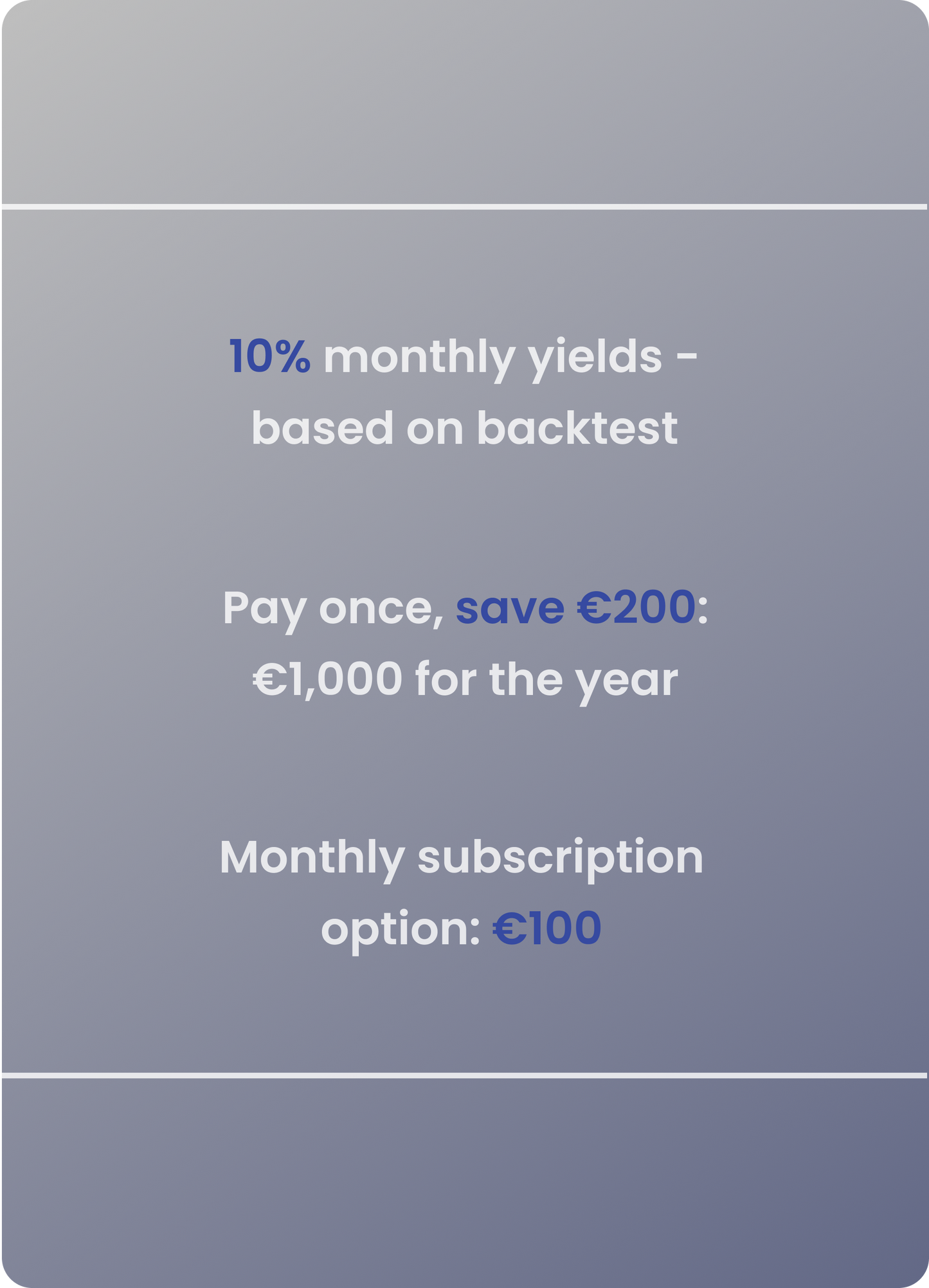 CTI > 1, 3, 6 and 12 months subscription to CTI Service for Apple Asset