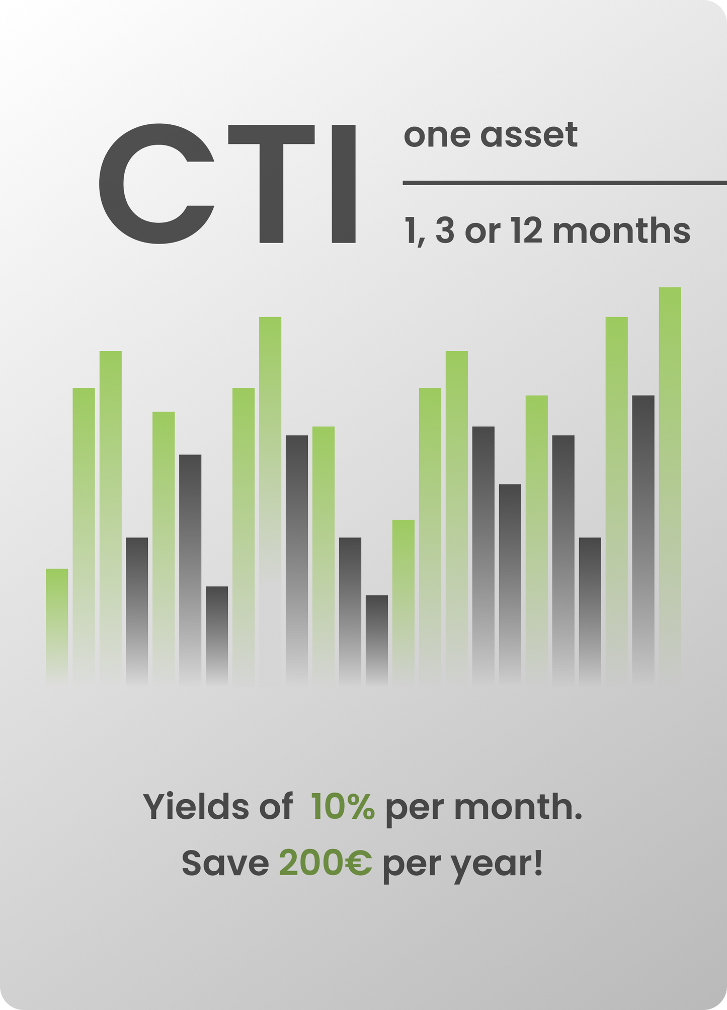 CTI > 1, 3, 6 and 12 months subscription to CTI Service for Nvidia Asset