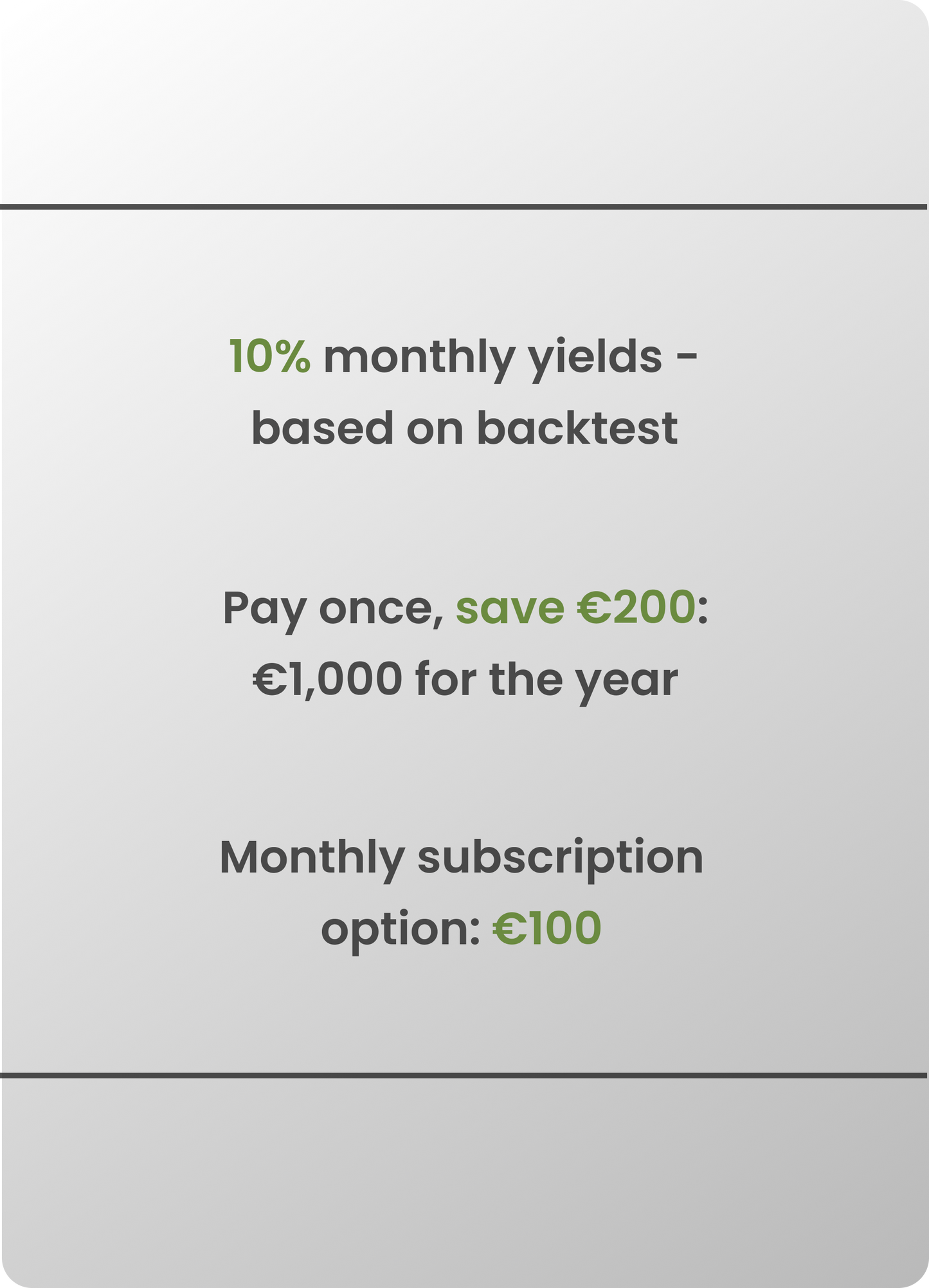 CTI > 1, 3, 6 and 12 months subscription to CTI Service for Nvidia Asset