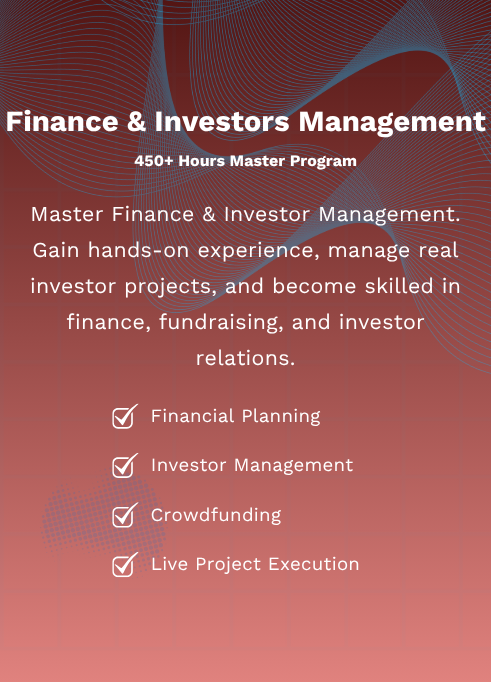 Program > Finance & Investors Management Master Program