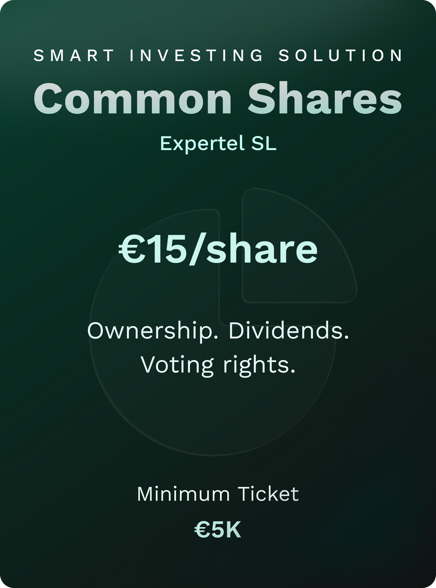 Share > Common Share Unit of Expertel SL (proceedit)