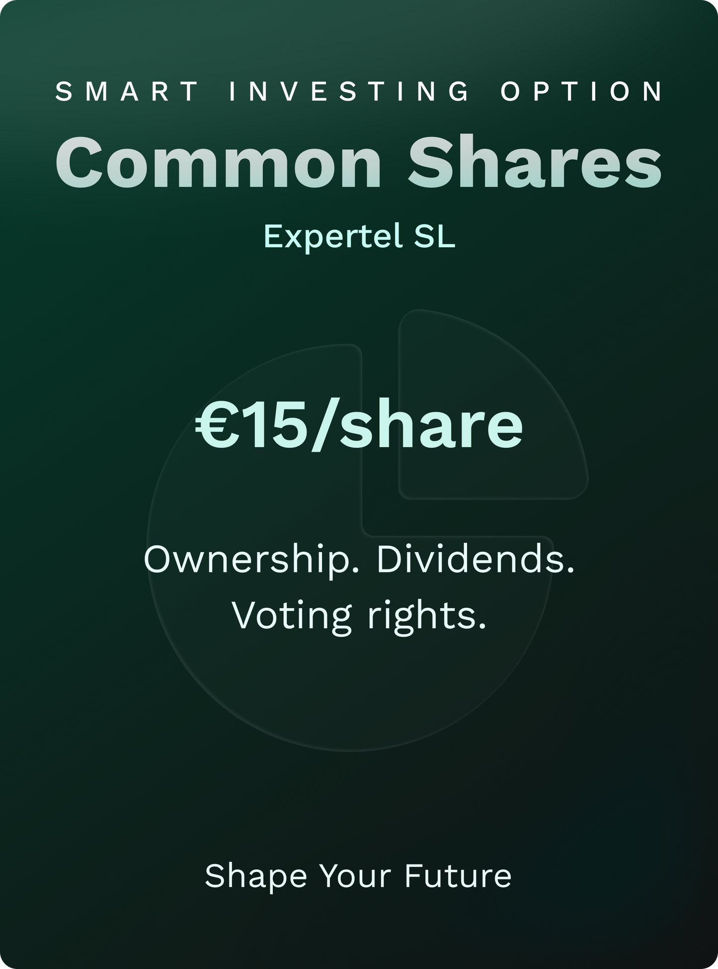 Share > Common Share Unit of Expertel SL (proceedit)