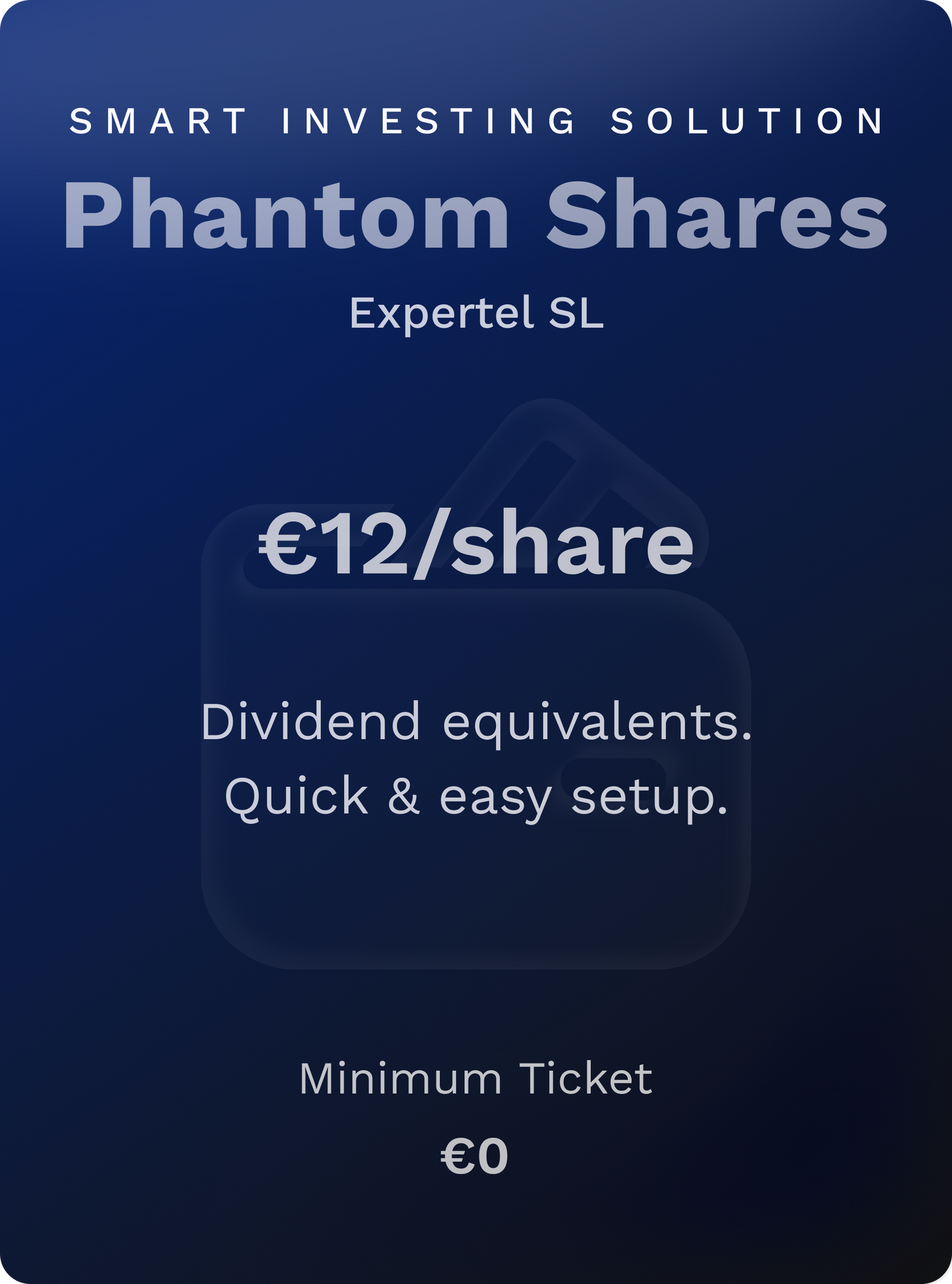 Share > Phantom Share Unit of Expertel SL (proceedit)