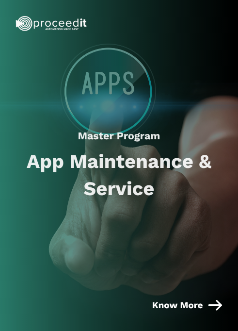 Program > App Maintenance & Service Master Program