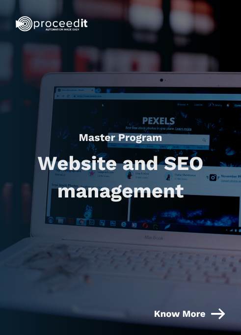 Program > Website and SEO management Master Program
