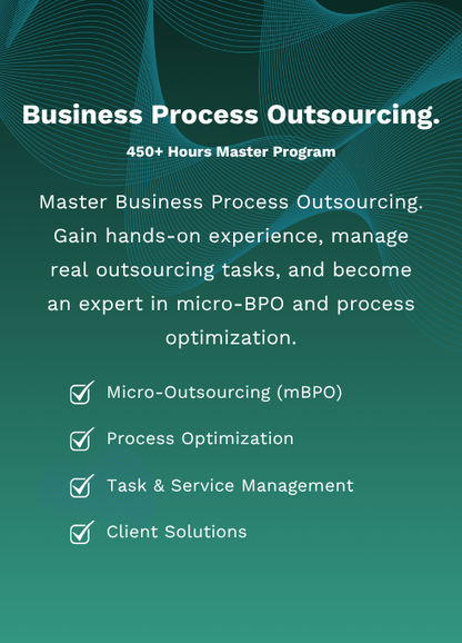 Program > Business Process Outsourcing Master Program