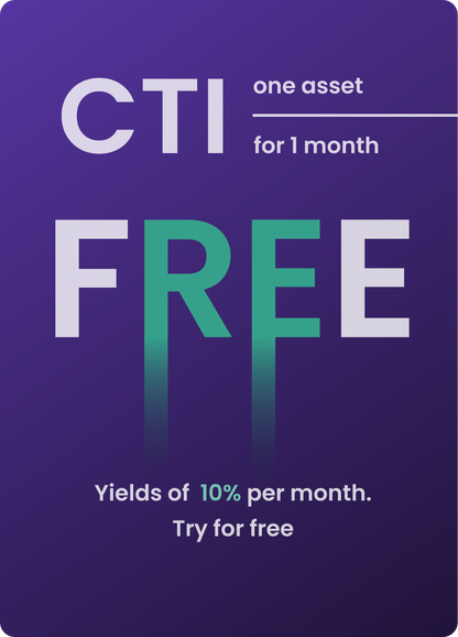 CTI > One month Subscription for 1 Asset free-of-charge