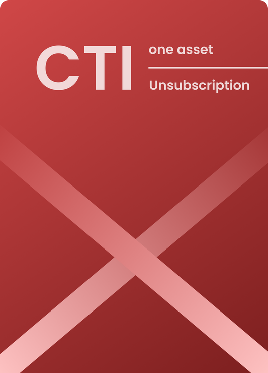 CTI > Unsubscription for Tesla Asset