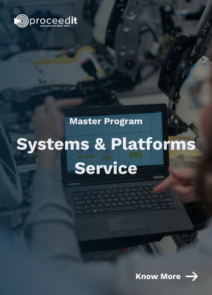 Program > Systems & Platforms Service Master Program