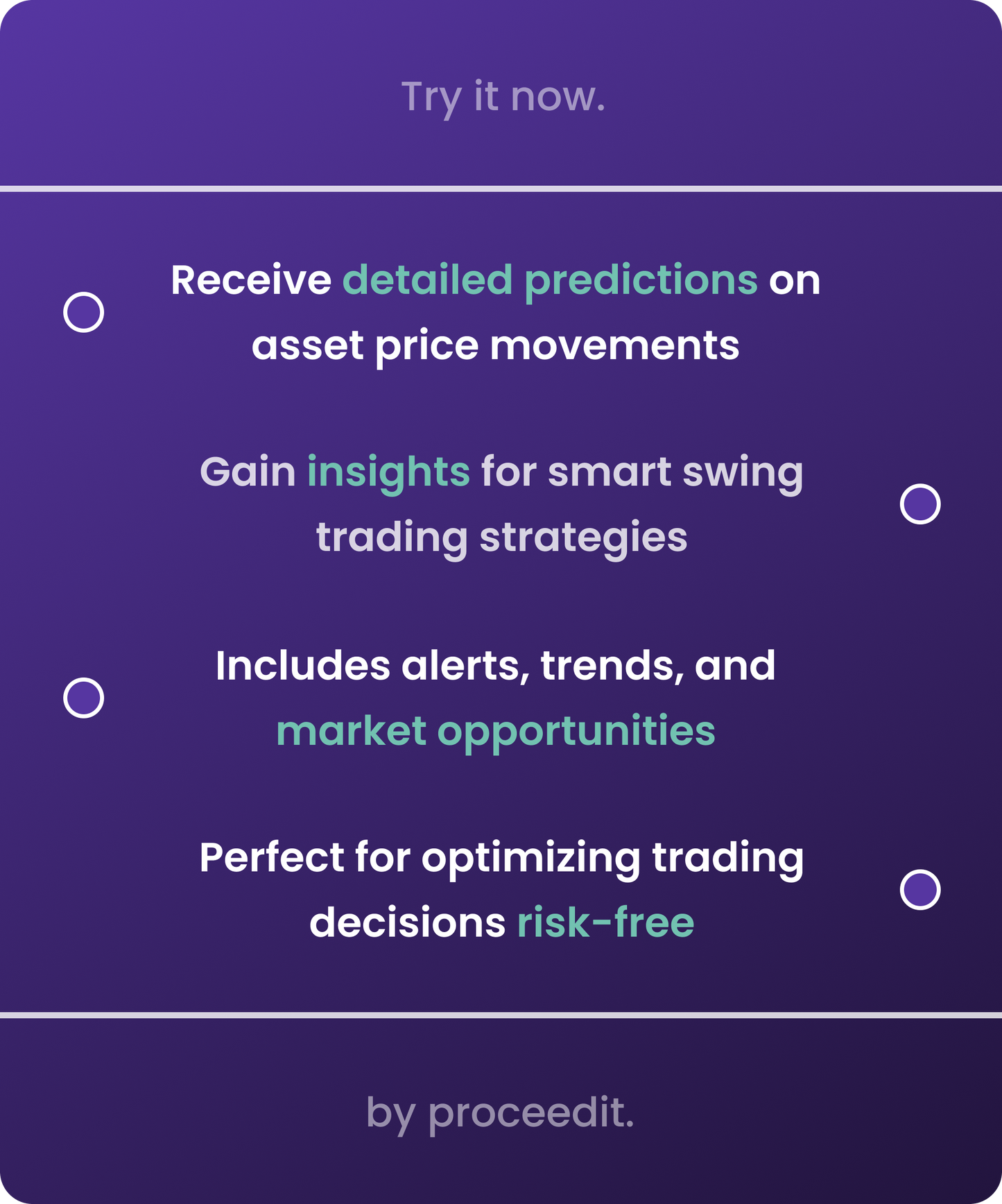 CTI > One month Subscription for 1 Asset free-of-charge