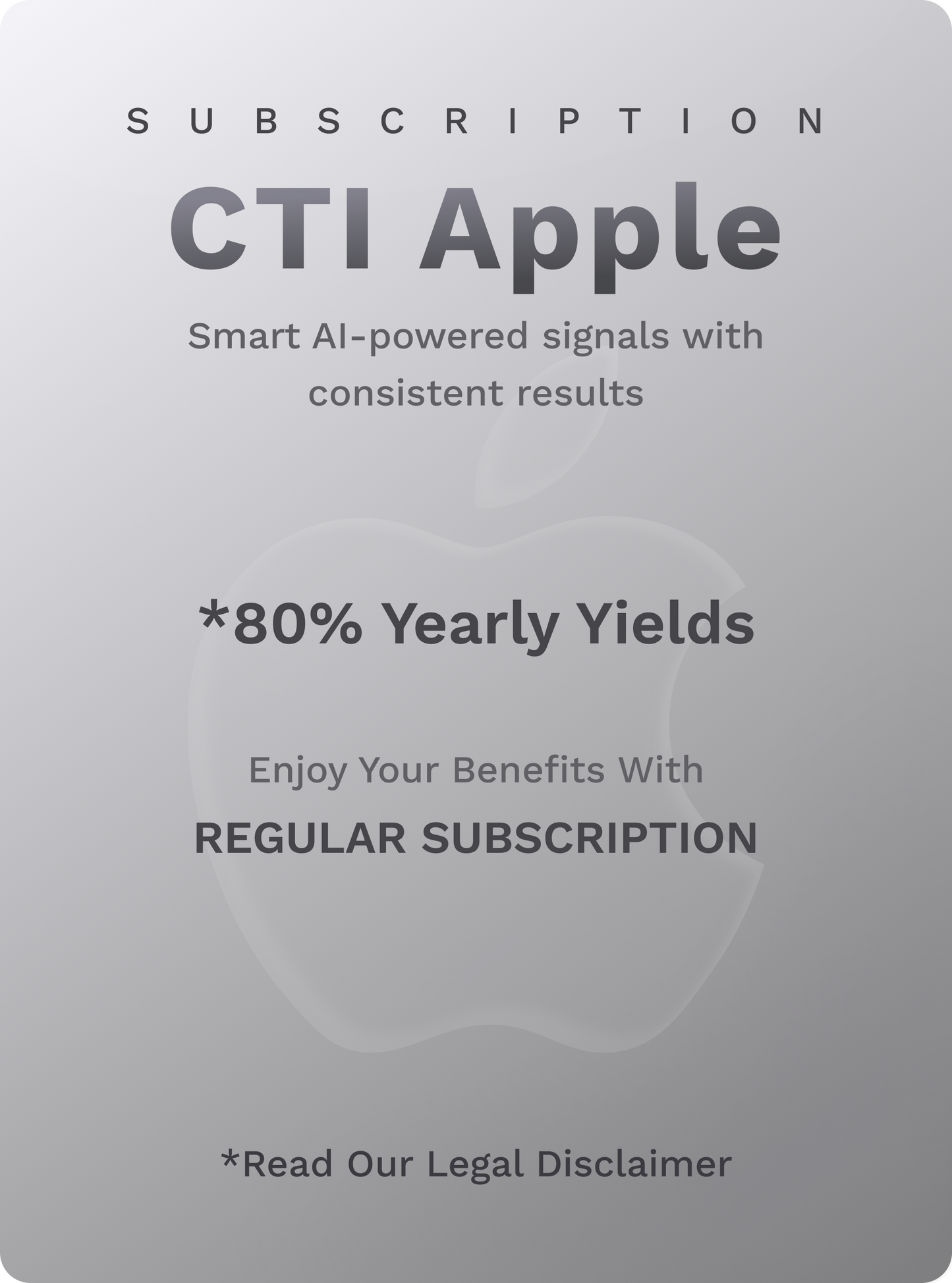 CTI > Subscription to CTI Service for the Apple Asset
